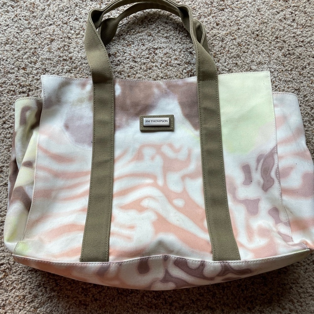Jim Thompson canvas bag